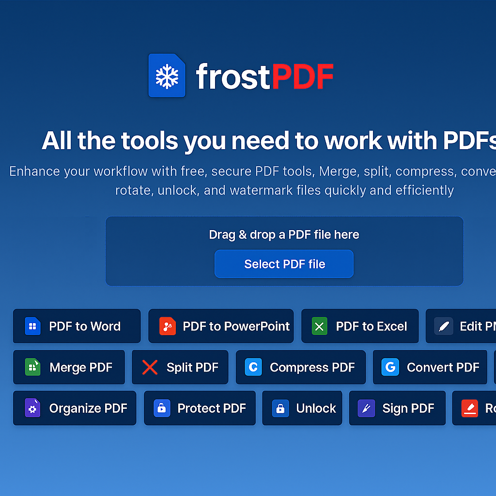 frostPDF hero